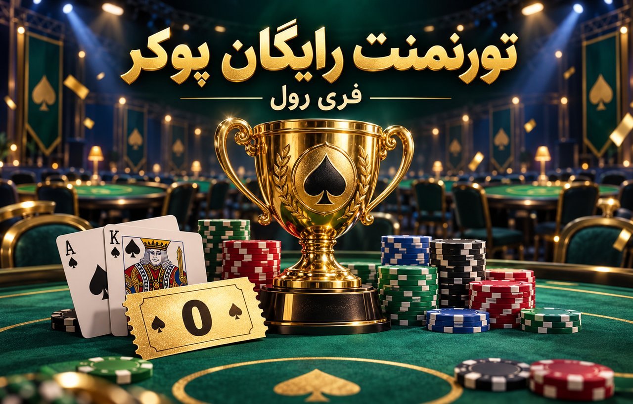 تورنمنت رایگان پوکر و فری رول چطور کار می کنند؟